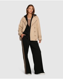 Belle & Bloom - Ready To Go Striped Sleeve Jacket