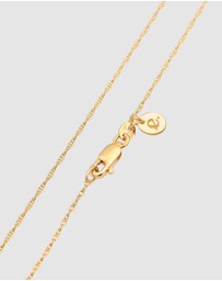 Elli Jewelry - Necklace Gemstone Pendant 925 Sterling Silver Gold-Plated