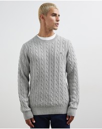 Gant - Cotton Cable Crew Neck Knit