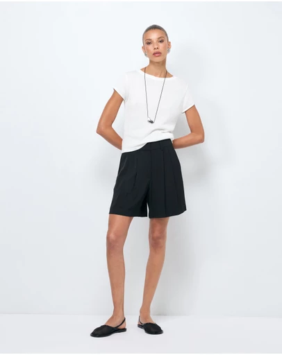 AERE - Lee Organic Cotton Knit Top