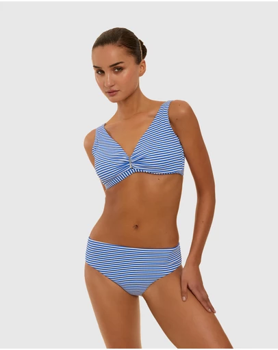 Simone Perele - Sailor Stripe Underwired Bar Bikini Top