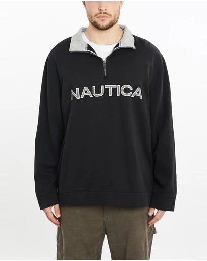 Vintage by The Real Deal - Pre Loved - Vintage Nautica Quarter Zip Sweatshirt