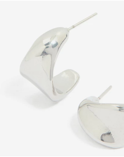 Lovisa - Waterproof Stainless Steel Organic Teardrop Earrings
