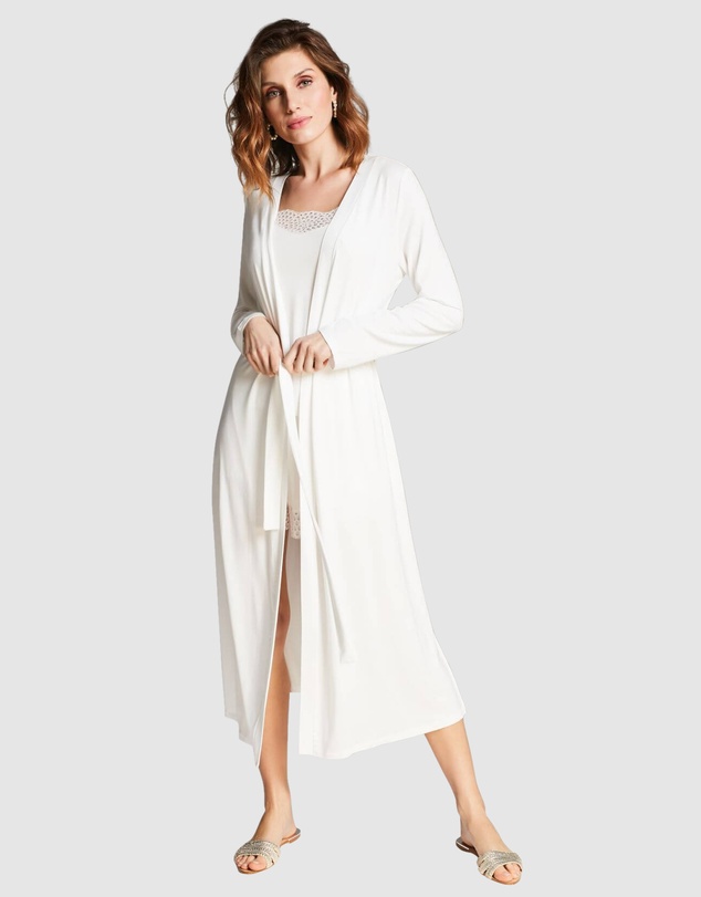 Oh!Zuza - Midi Length Soft Viscose Lounge Robe