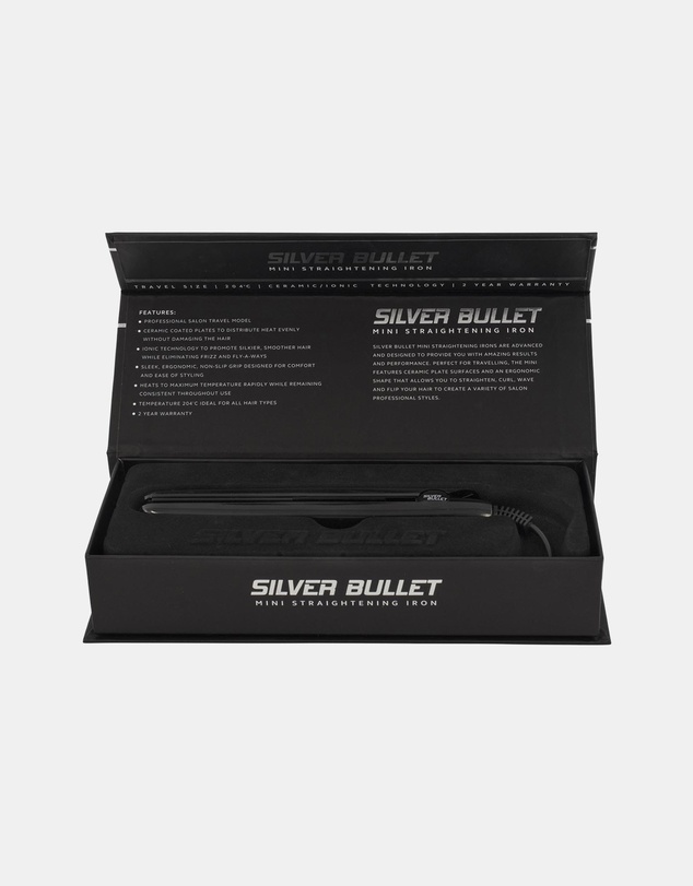 Silver Bullet - Silver Bullet Straightener Mini - Black