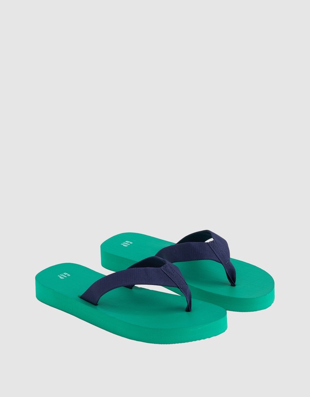 GAP - Canvas Platform Flip Flops - Women's