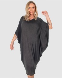 B Free Intimate Apparel - Maternity Bamboo V Neck Draped Dress