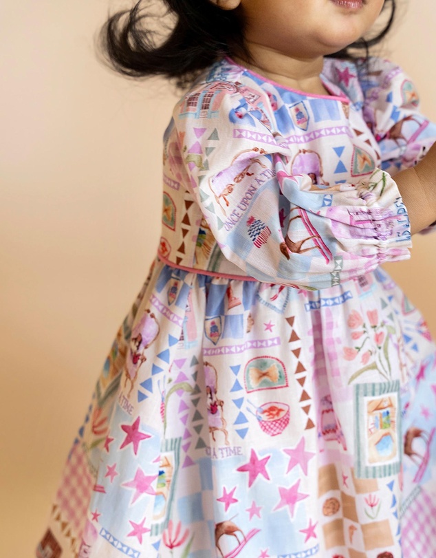 Fox & Finch - Winter Vacay Print Dress - Babies
