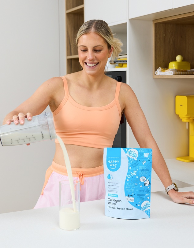 Happy Way - Vanilla Collagen Whey Protein Powder