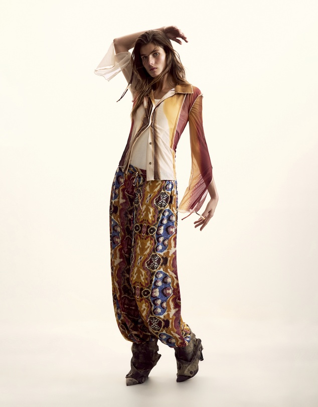 Desigual - Buttoned T-shirt M. Christian Lacroix