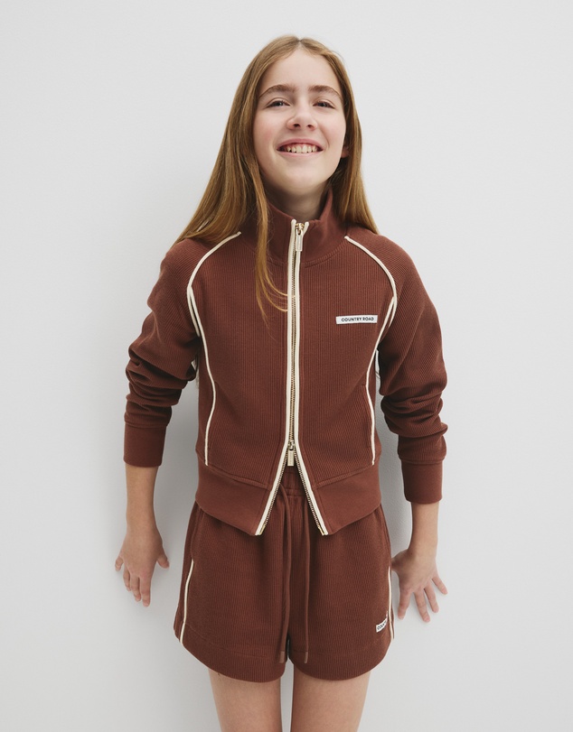 Country Road - Teen Raglan Zip Through Jacket