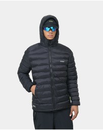 PYRA - SUMMIT PUFFER JACKET - BLACK