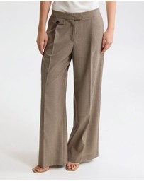Oxford - Belle Houndstooth Wool Pant