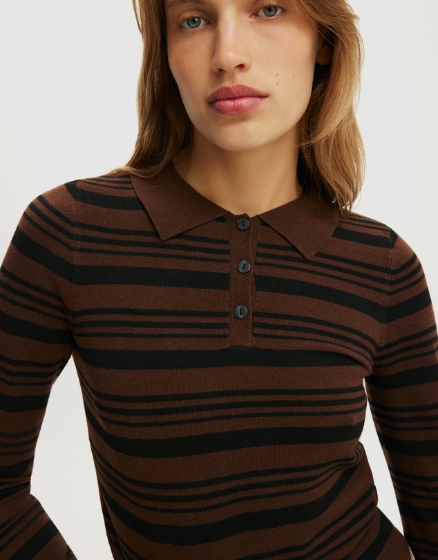 Cotton On - Sara Knit LS Polo