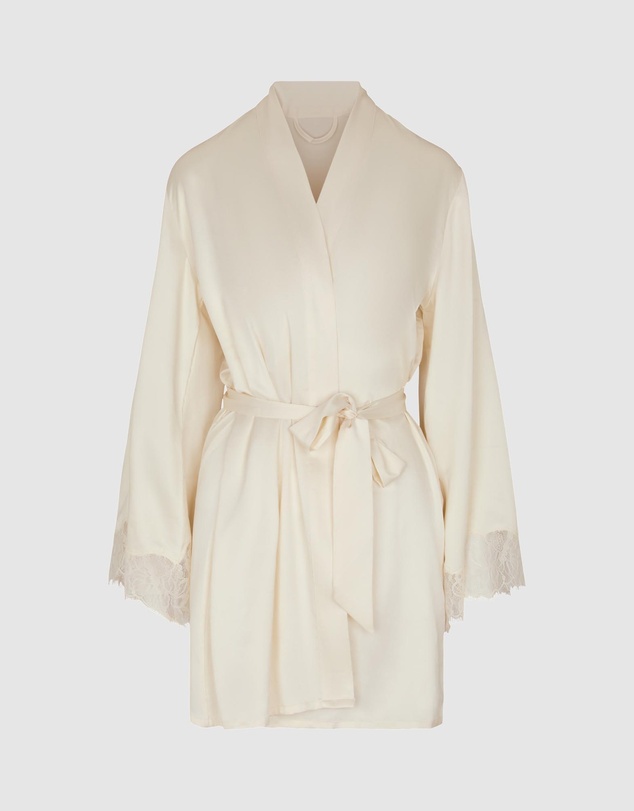 Hunkemoller - Satin Lace Valerie Kimono