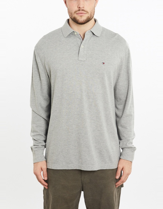 Vintage by The Real Deal - Pre Loved - Vintage Tommy Hilfiger Long Sleeve Polo Shirt
