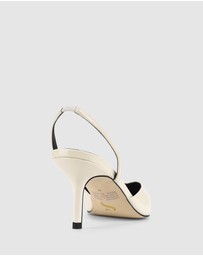 Siren - Yoco Slingback Kitten Heels