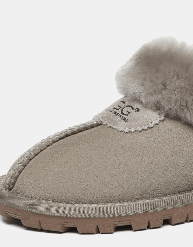 EVERAU - Australian Shepherd Ugg Waffle Plus Cow Suede Upper House Shoes