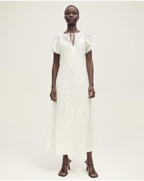 M.N.G - Moss Embroidered Dress