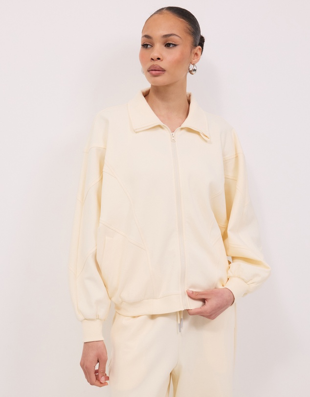 Calli - Rowan Zip Through Oversized Sweatshirt