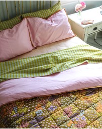 Mosey Me - Citrus Seersucker Flat Sheet