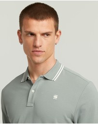 G-Star - Dunda slim stripe polo s\s
