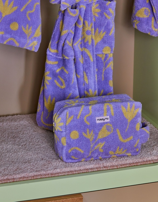 Mosey Me - Floral Dreams Terry Toiletry Bag