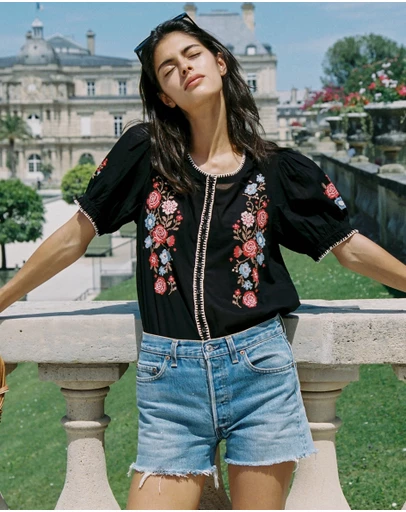 Auguste The Label - Adelle Blouse
