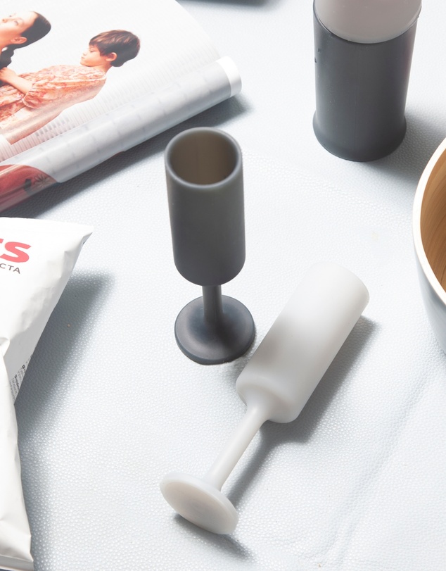 porter green - seff | silicone unbreakable champagne flutes
