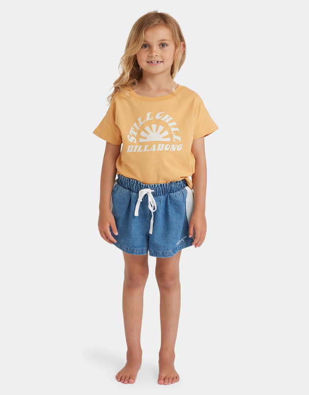 Billabong - Girls 0 to 5 Skies Olly Walkshorts