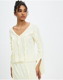Third Form - Stroke Frill Blouse