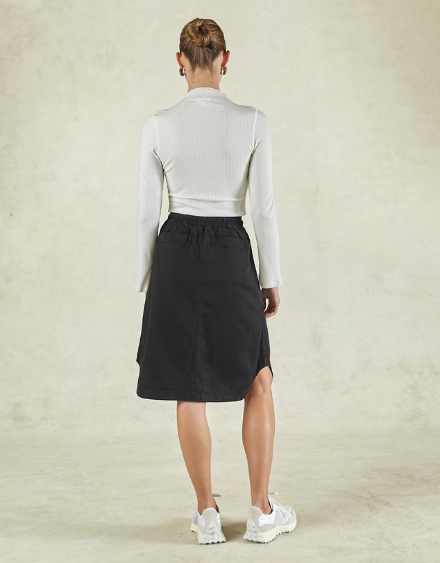DRICOPER DENIM - Cecil Black Skirt