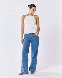 ids - Sunset Criss-Cross Top