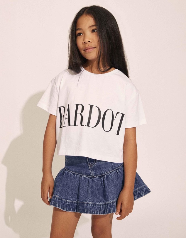 Bardot Junior - Coco Denim Mini Skirt - Kids-Teens