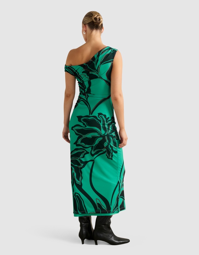 Forever New - Gisella Tipped Mesh Midi Dress