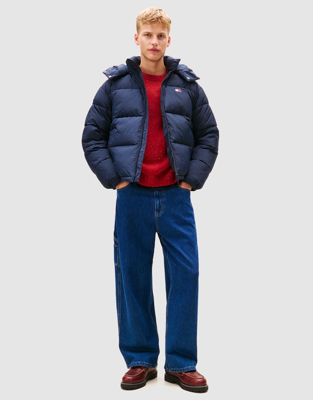 Tommy Jeans - Hooded Flag Puffer