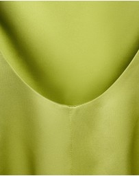 M.N.G - Open-Back Satin-Effect Dress