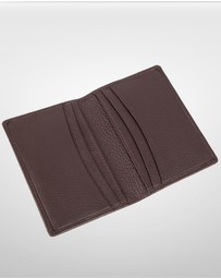 DENTS - RFID Pebble Grain Leather Credit Card Holder Minimalist