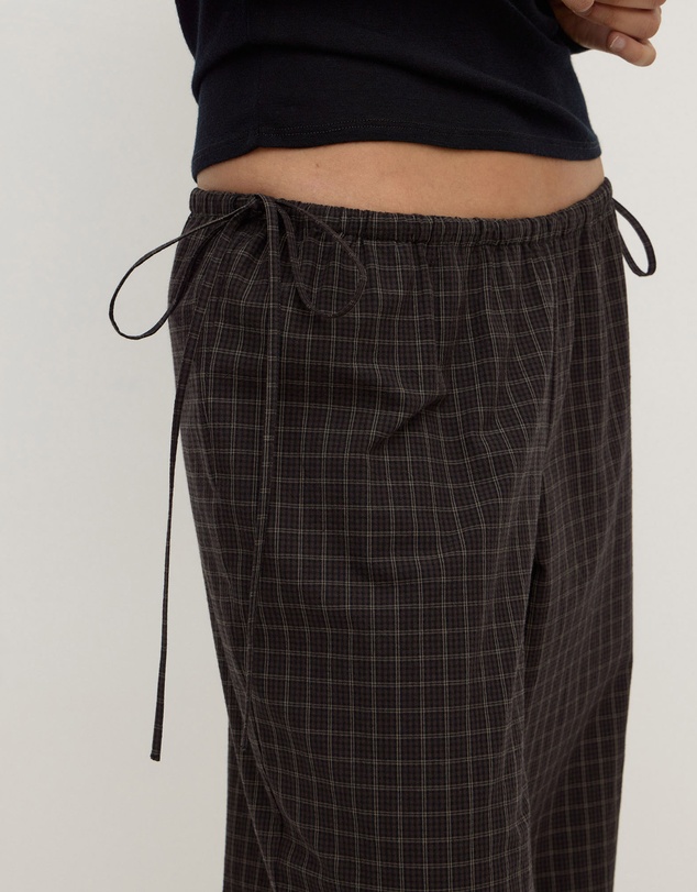 Assembly Label - Eddie Check Pants