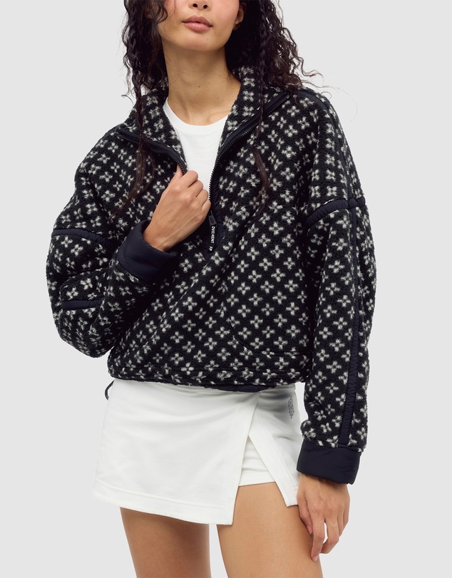 FP Movement by Free People - Printed Mountain High Fleece 1/2 Zip
