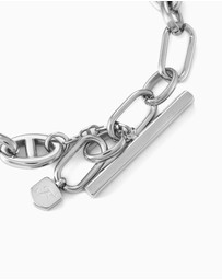 Fossil - Heritage Silver Tone Bracelet