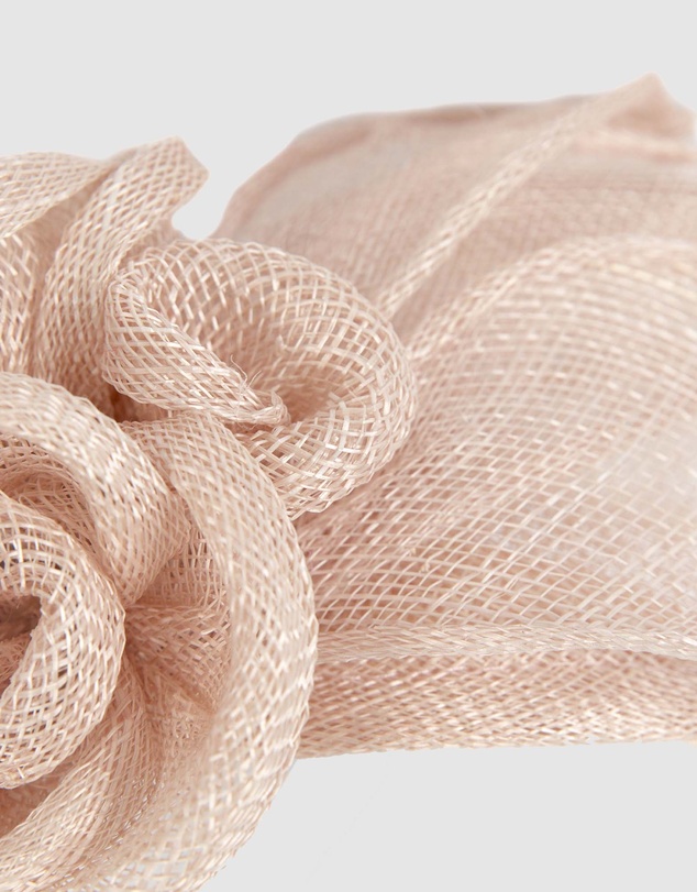 Max Alexander - Flower Sinamay Nude Fascinator Headband