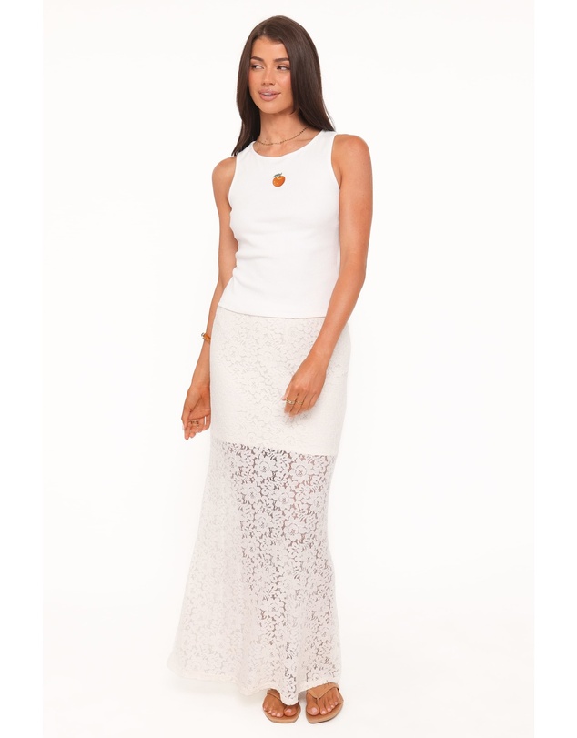 Petal & Pup - Celestine Graphic Tank - White