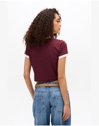 Superdry - Athletic Essentials Ringer Slim Fit Tee