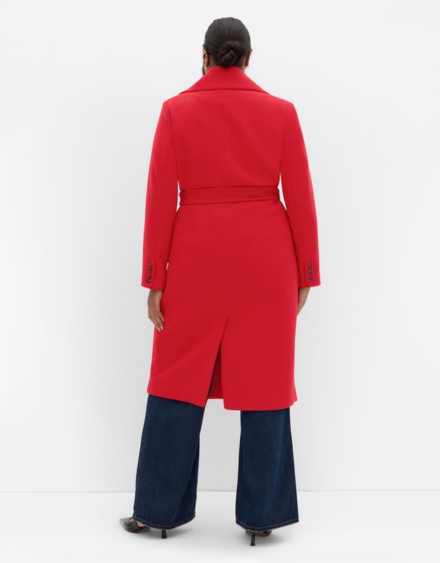 City Chic - Riley Row Belted Coat