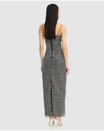 ROTATE - Beaded Maxi Slip Dress