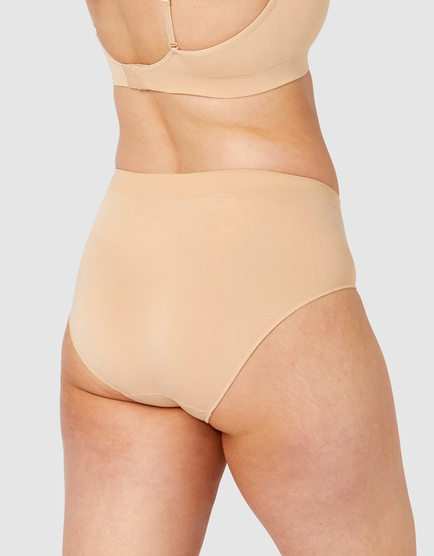 Ambra - 4 Pack Bare Essentials Recycled Nylon Midi Brief