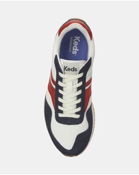Keds - Rena Nylon/Suede White/Navy/Red