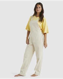 Billabong - So Stoked   Corduroy Jumpsuit For Women