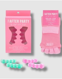High Heel Jungle - The After Party Silicon Gel Toe Separators & Foot Relief Alignment Socks - Value Bundle